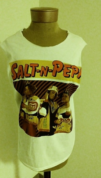 Tops - Salt N Pepa Muscle T-Shirt
